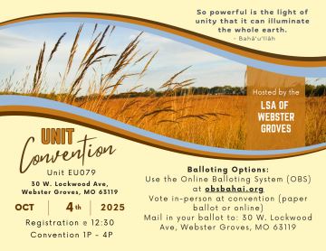 Unit Convention - EU079 - October 4th, 2025